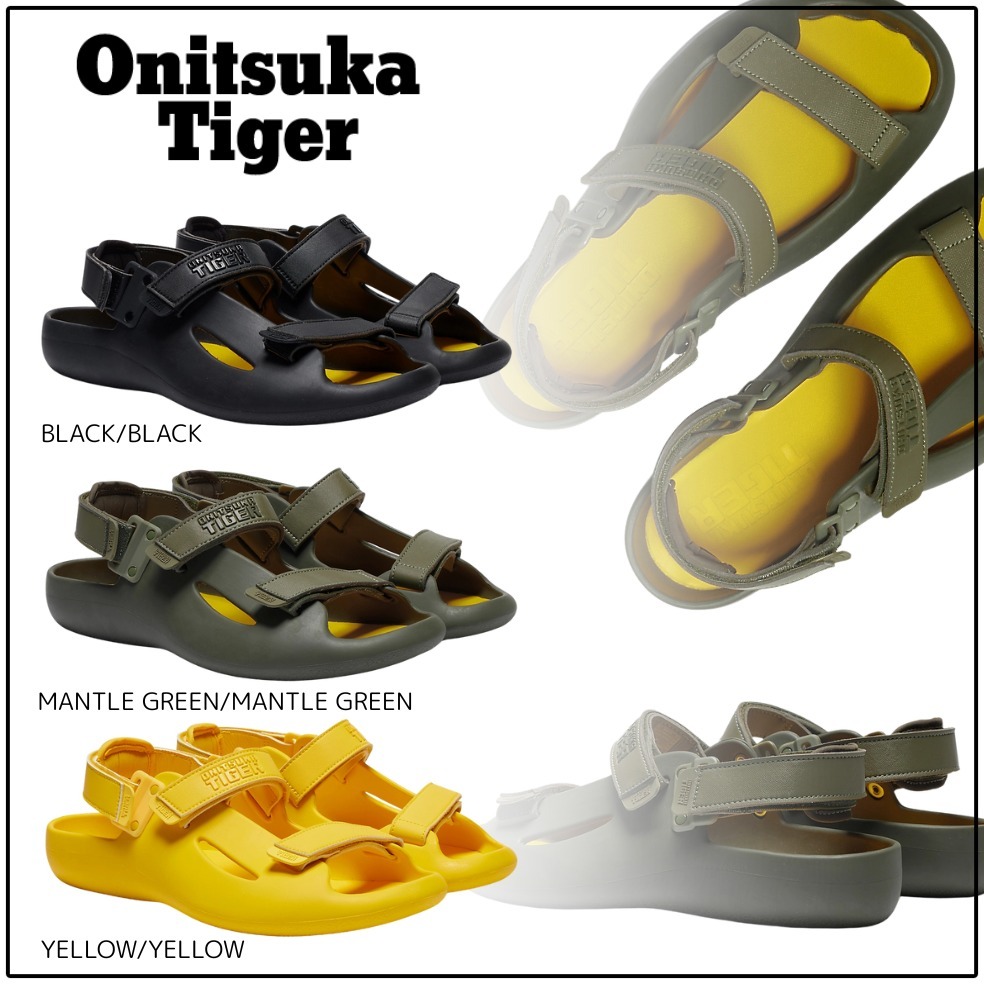 国内買付【Onitsuka Tiger】すぐ届く TIGER ERGONIO サンダル