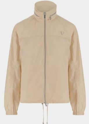 BURBERRY ロゴ入りコットンブレンドジャケット