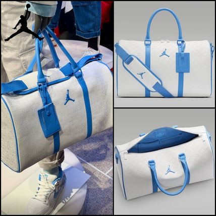 NIKE☆JORDAN☆モノグラム ダッフルバッグ Denim Nike Jordan ジョーダン モノグラム ダッフル バッグ 男女兼用