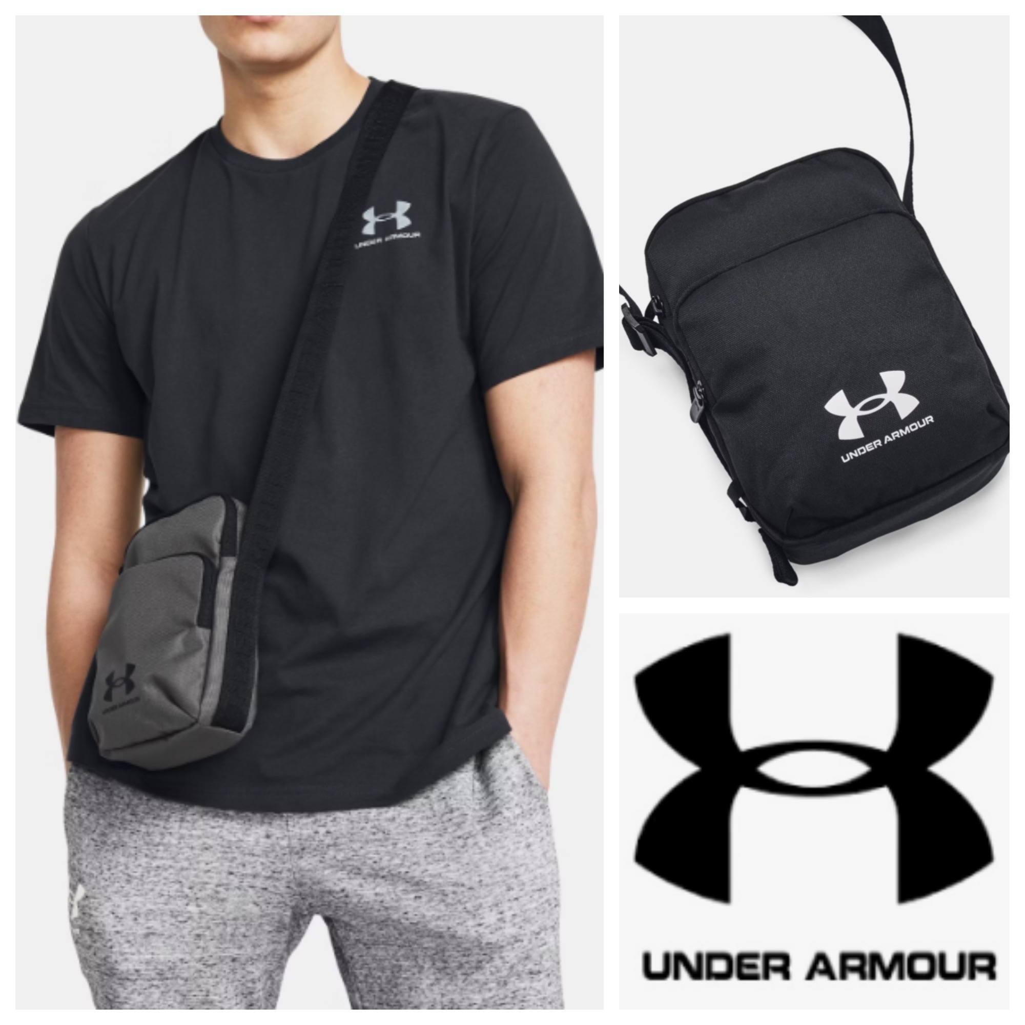 ★UNDER ARMOUR★UA エッセンシャル ライト クロスボディバッグ