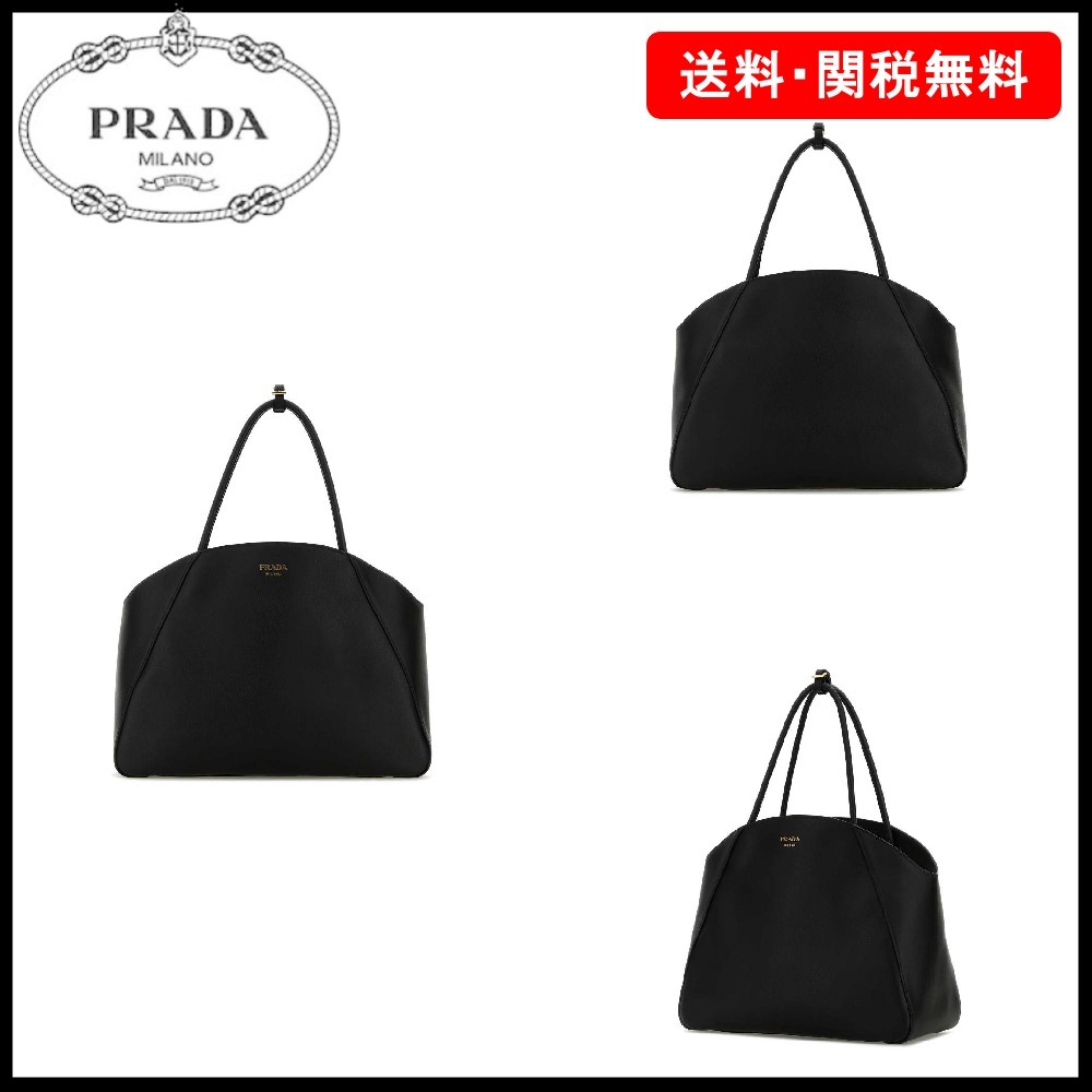 【PRADA】ロゴ入りラージトートバッグ☆SALE中
