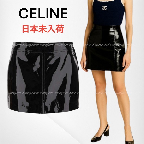 【日本未入荷】CELINE★ミニスカート ブラック