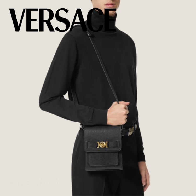 関税込 VERSACE メドゥーサ ビギー クロスボディ バッグ