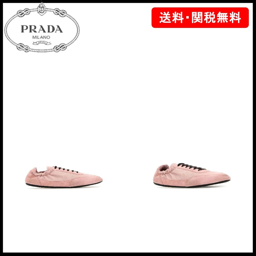 【PRADA】コラプス レースアップ スニーカー☆SALE中