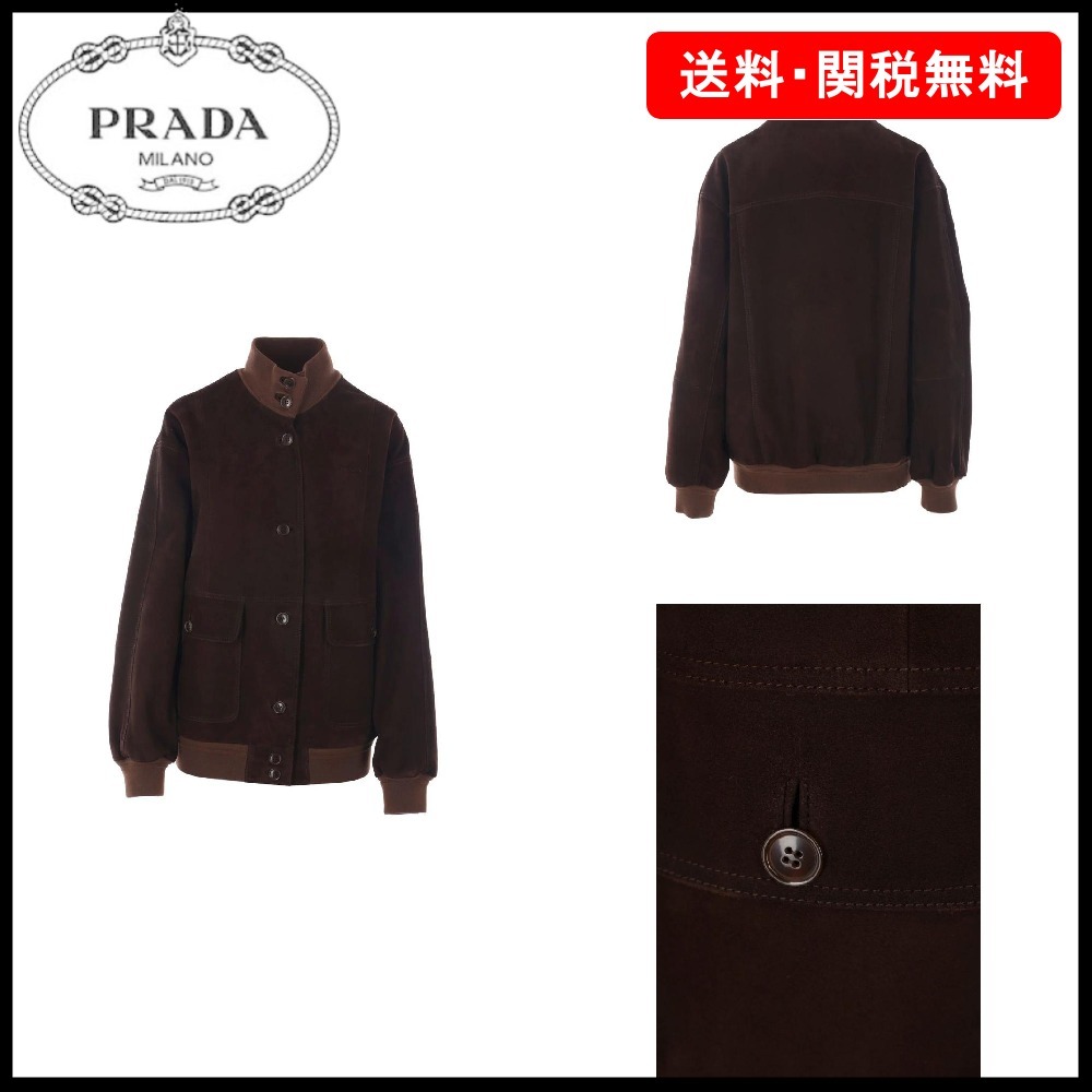 【PRADA】長袖ボタンアップ ジャケット☆SALE中