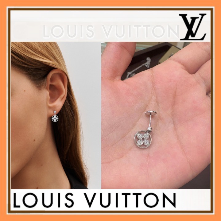 Louis Vuitton ピアス モノグラム イディール 単品