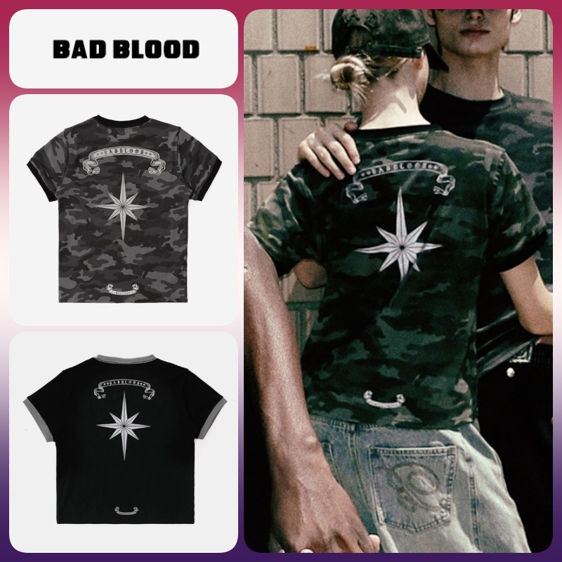 ◆25SS BADBLOOD Cosmo Reflective Ringer T-Shirt/3色◆