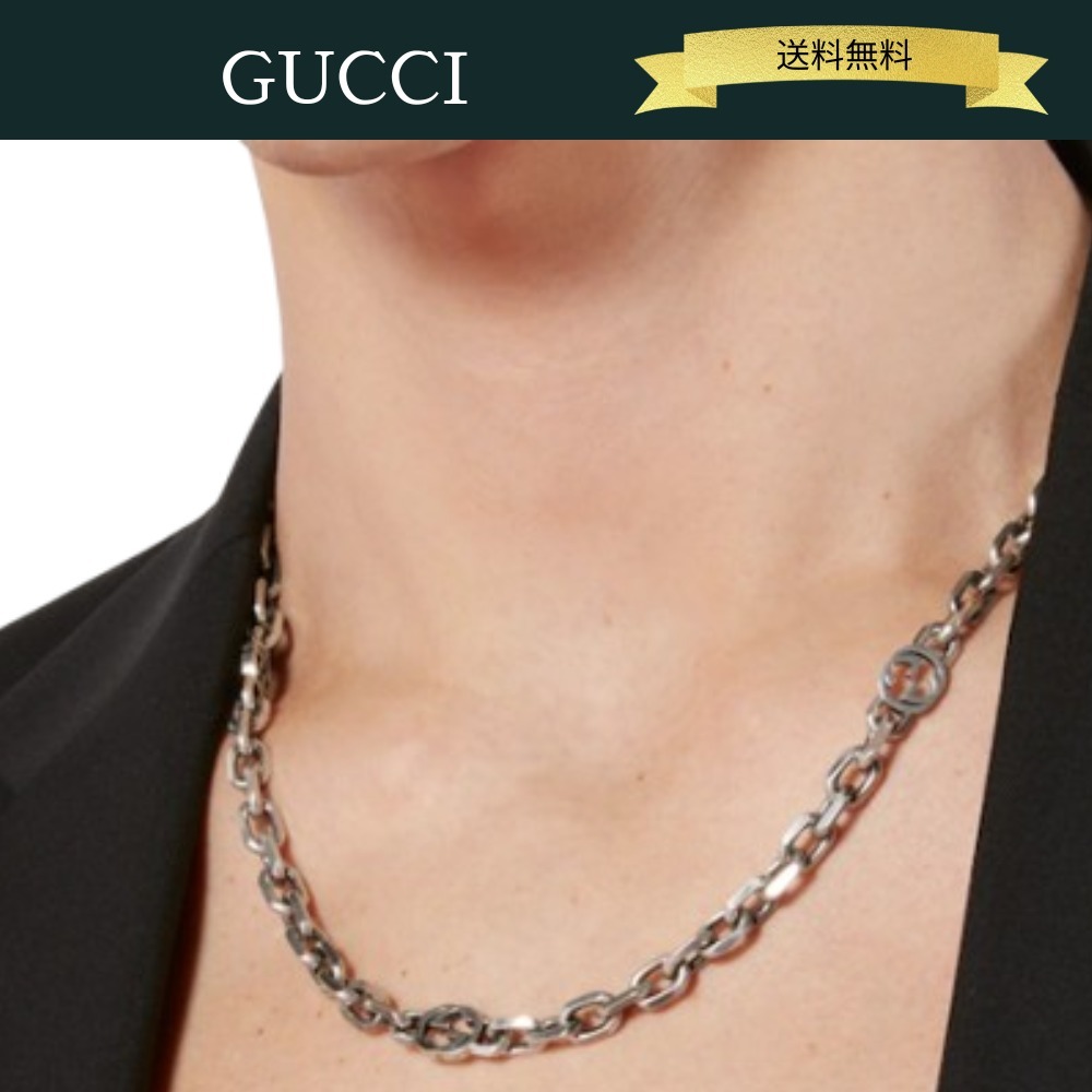 GUCCI グッチ インターロッキング ネックレス