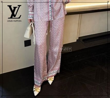 【動きやすい素材♪】Louis Vuitton シルクパンツ org.jpg