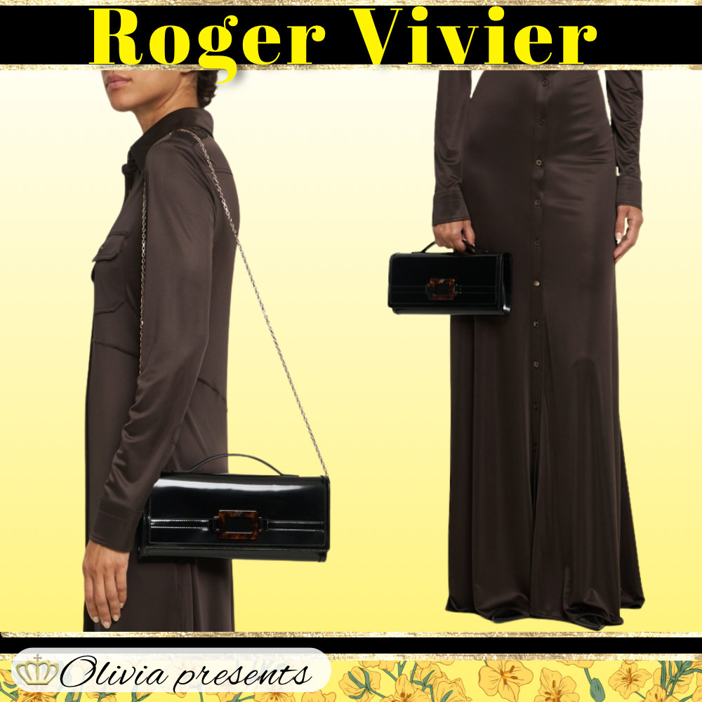 【Roger Vivier】ベル ヴィヴィエ トータス クラッチバッグ