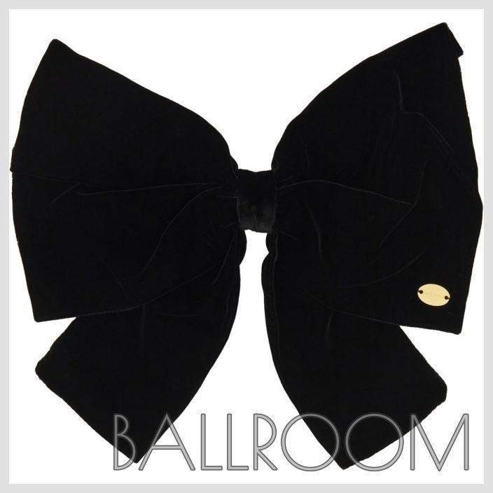 ヘアアクセサリー NINA RICCI HAIR CLIP WITH VELVET BOW