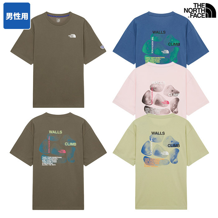 ★THE NORTH FACE☆M'S WALLS TEE NT7UR63