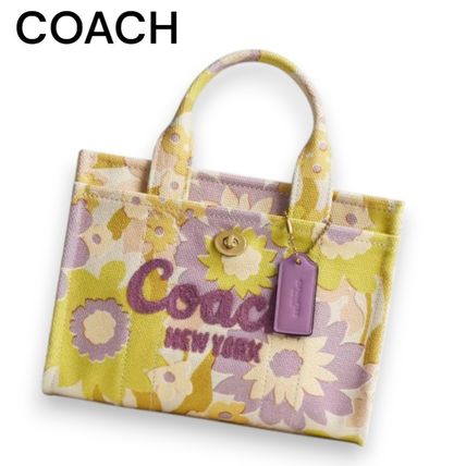 イエロー（黄色）系 Coach(コーチ) トートバッグ(レディース