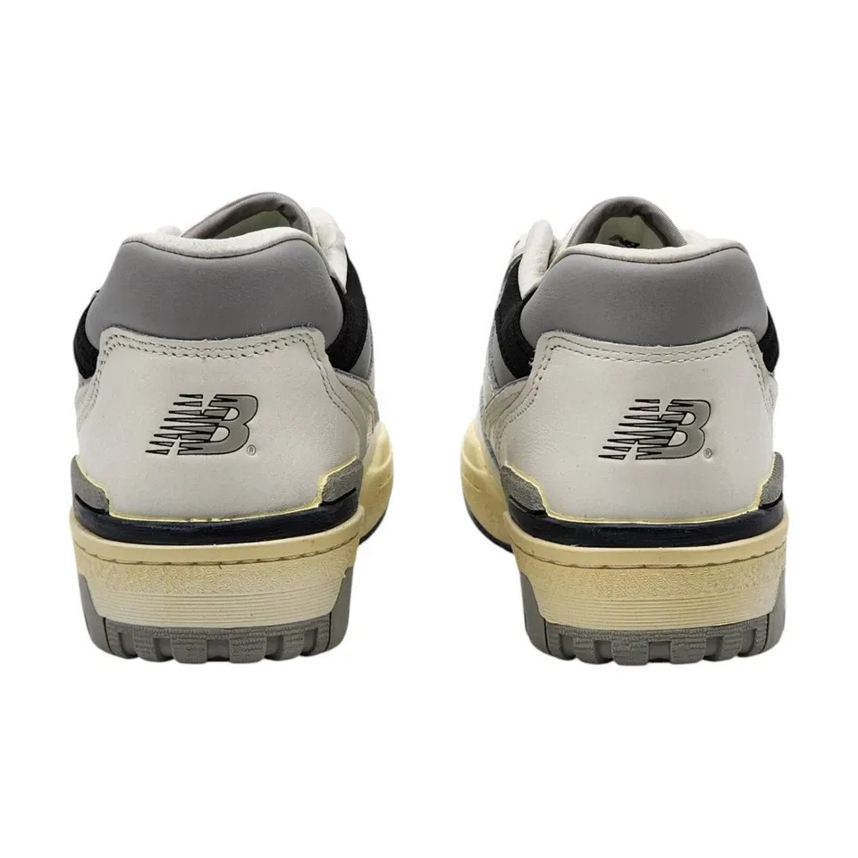 スニーカー New Balance 550 BB550VGB White Grey Retro Sneakers 5M 6.5W