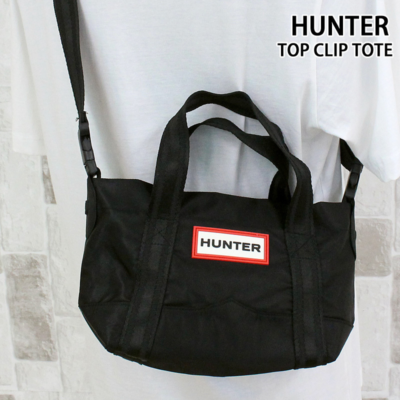 HUNTER ハンター ミニトップクリップトート ショルダーバッグ