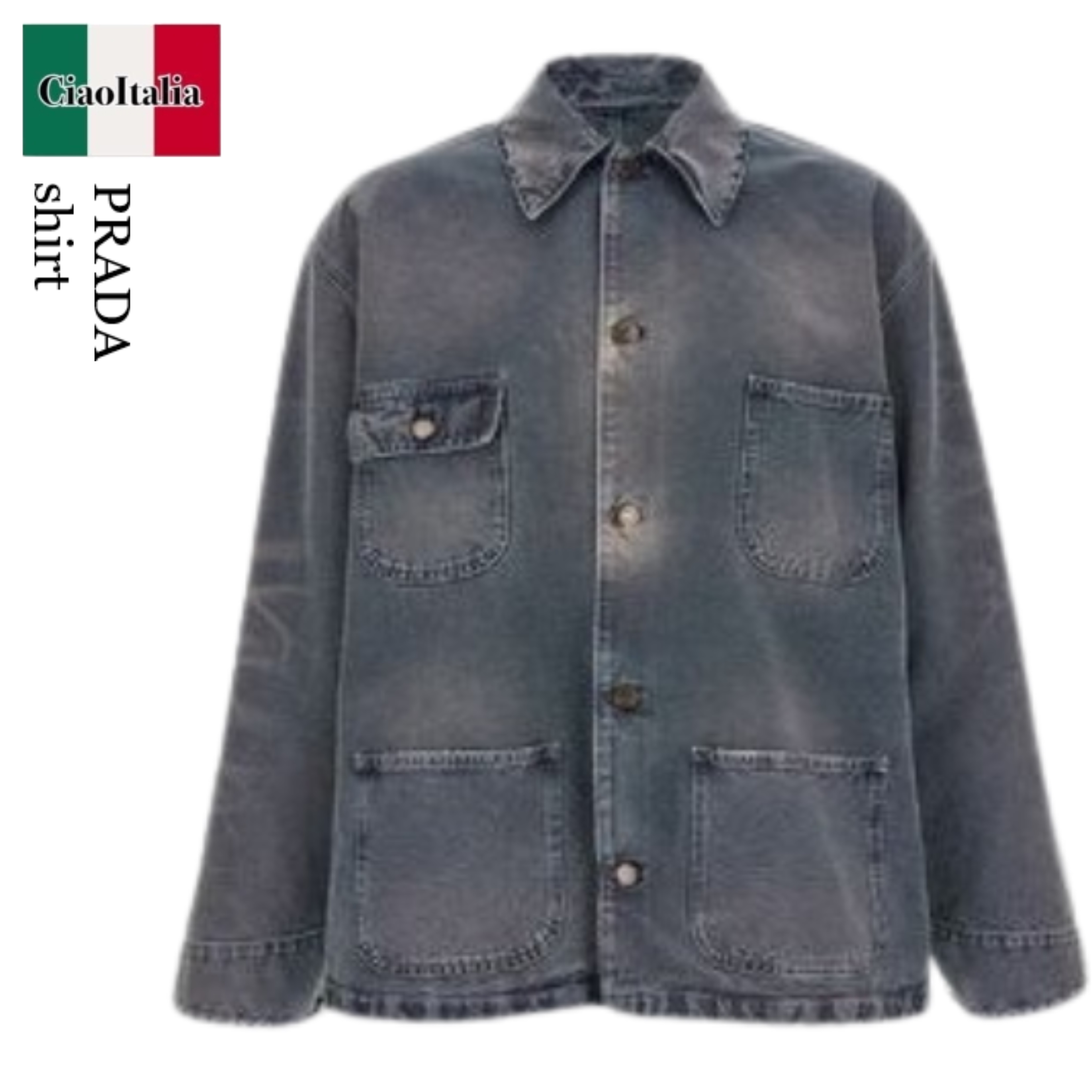 デニムジャケット Prada shirt