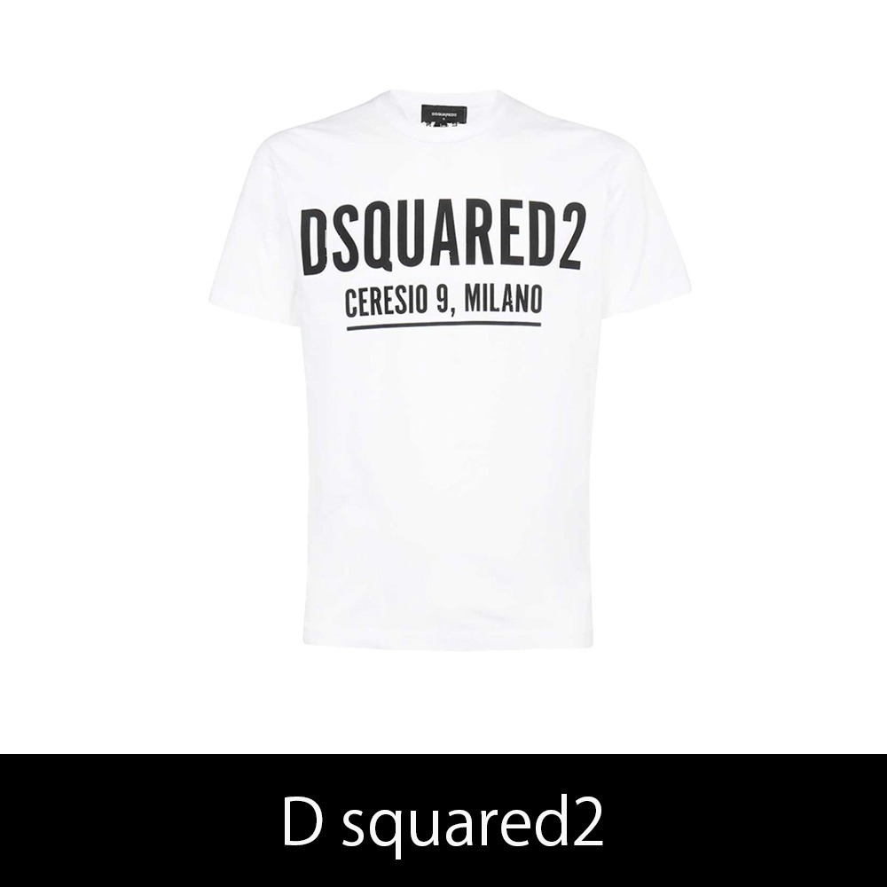 D squared2★ホワイト「ceresio9 cool」Tシャツ ★送関込