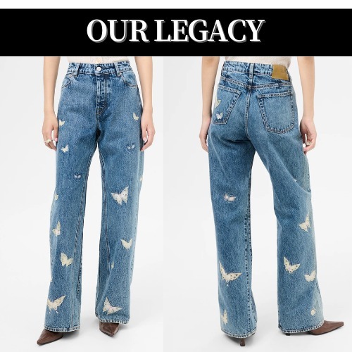 OUR LEGACY◆インディゴバタフライのトレブルカット