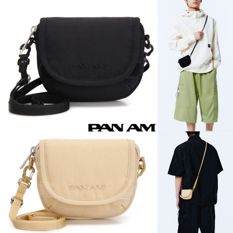 PANAM ユニセックス ミニクロスバッグ 0103 2colors