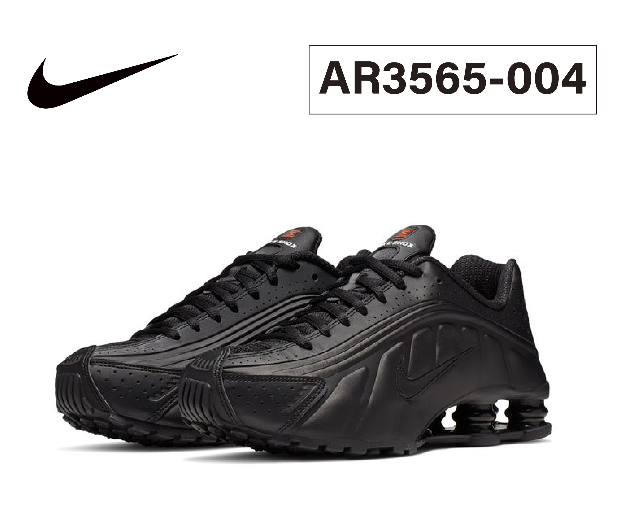★即発★NIKE SHOX R4 Black AR3565-004 ナイキ ショックス R4