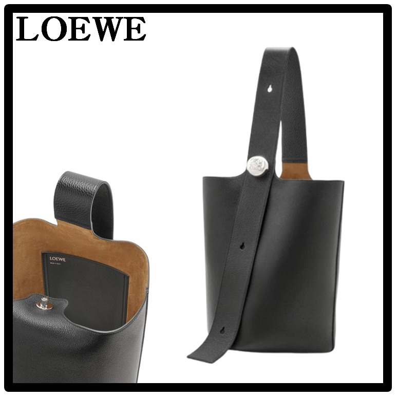 ★LOEWE★スムース カフスキン ペブル バケットバッグ ラージ★