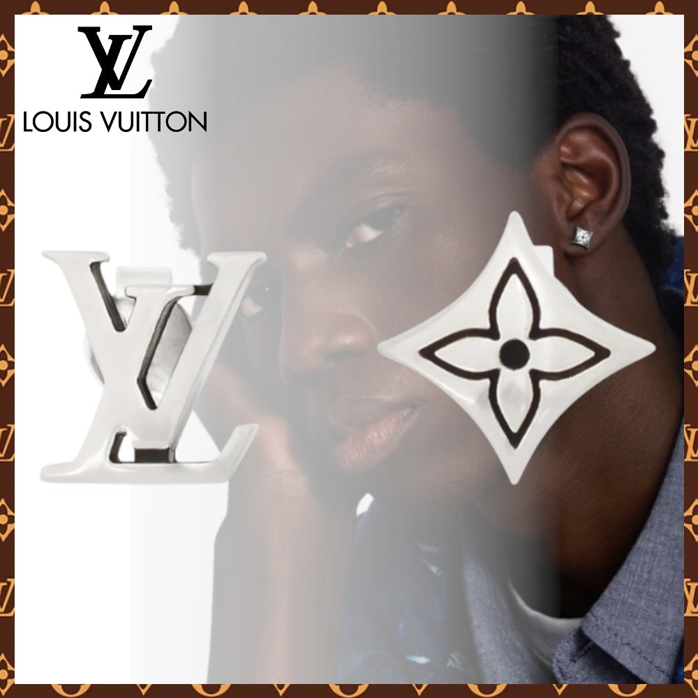 【すぐ届く！LV好き必見★】ルイヴィトン ロゴピアス
