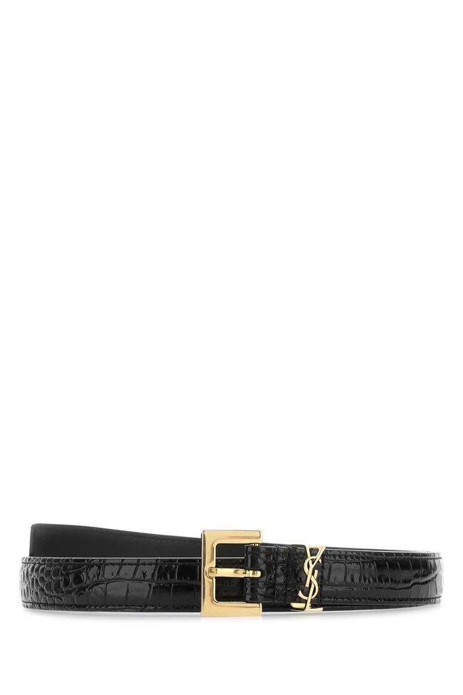 SAINT LAURENT ロコ フラク スクエア ハックル エンホス ヘルト