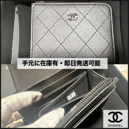 【手元格上げ上品財布】CHANEL スモール ジップウォレット ジップウォレット CHANEL(シャネル) 折りたたみ財布(レディース