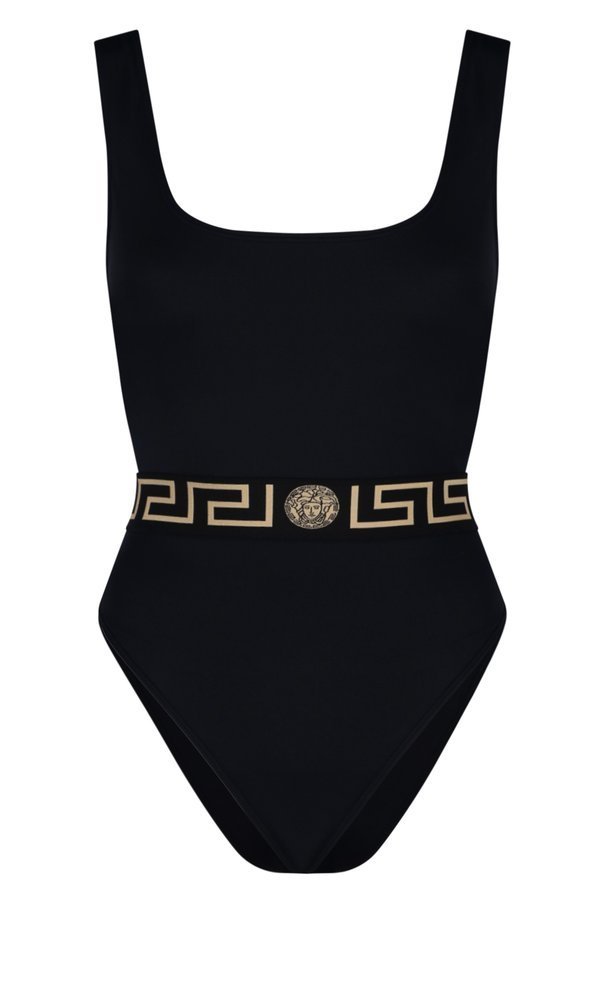 VERSACE クレカロハックワンヒス水着 1003204A232185 1B000