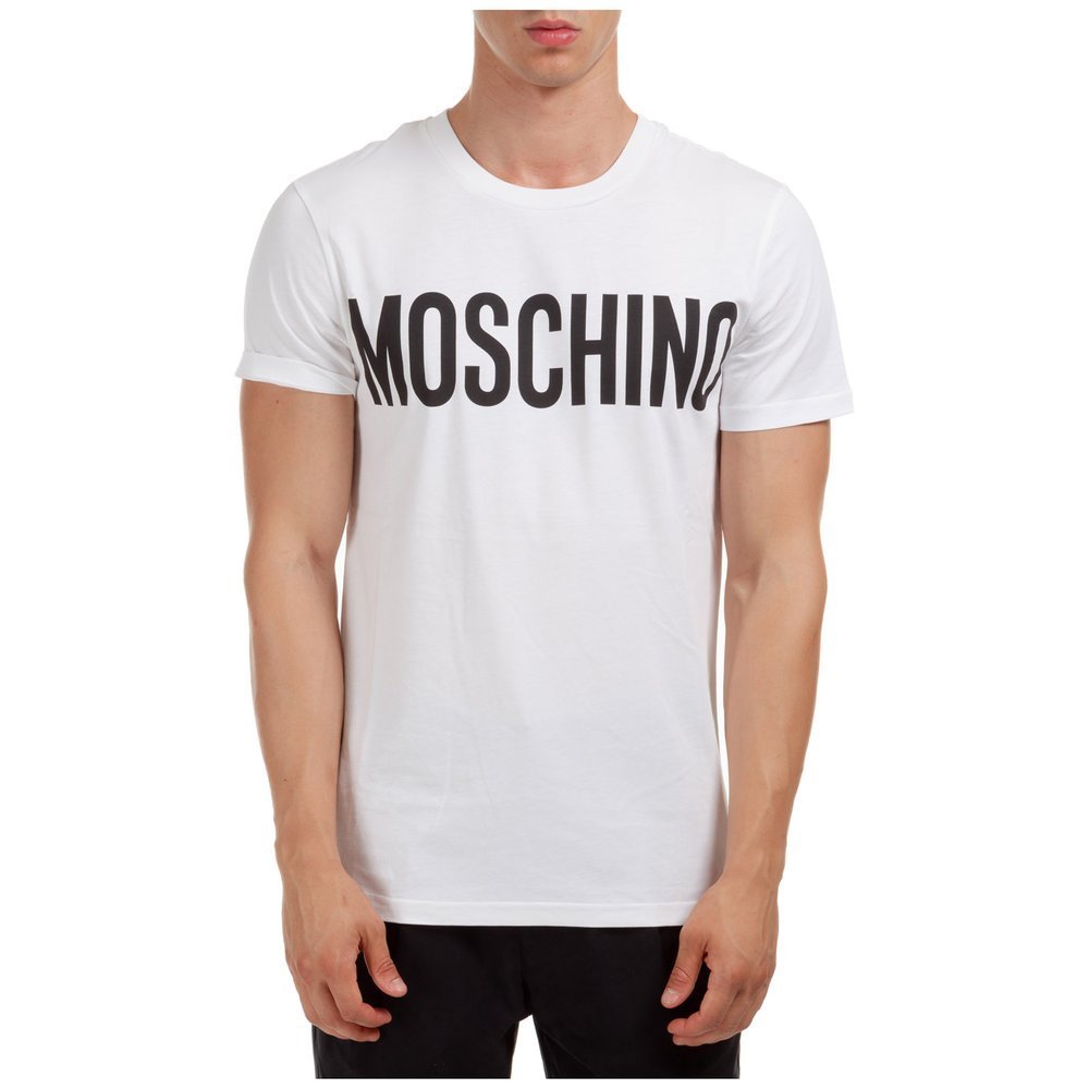 Moschino ロコフリントクルネックTシャツ J07057040 1001