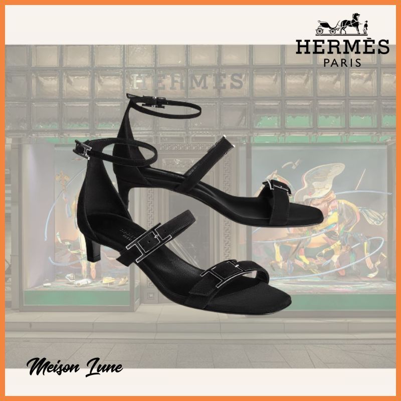【上品な足元☆】HERMES Liv 40 トリプルHのストラップサンダル