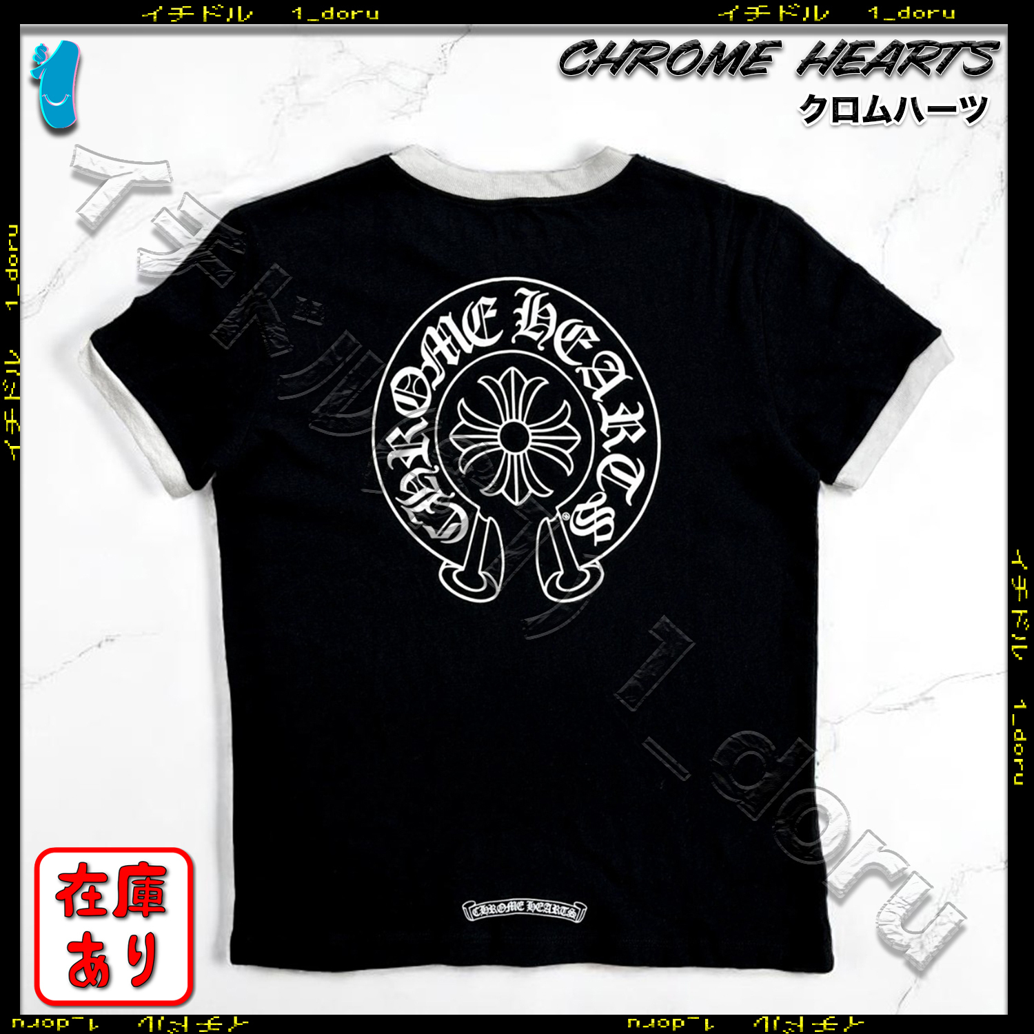 +CHROME HEARTS+ WOMENS TEE レディース ホースシュー Tシャツ