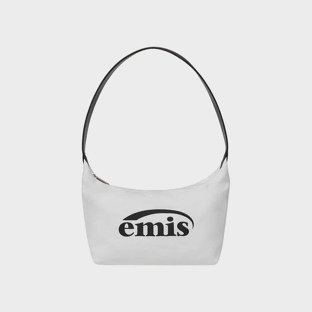 ★EMS★ JERSEY HOBO BAGWHITE