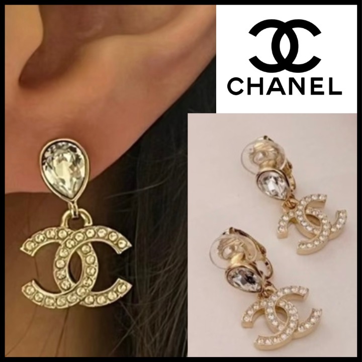 永遠のエレガンス【CHANEL】シャネル CCマーク ピアス