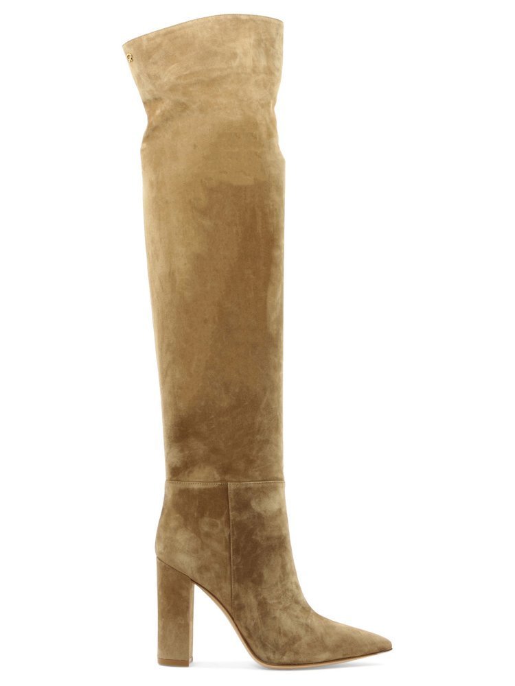 GIANVITO ROSSI ホインテットトゥヒルフツ G8020600RICC45 CAMEL