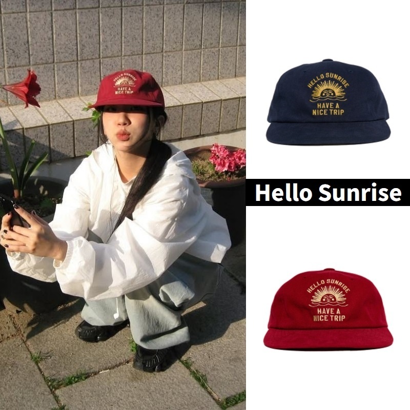 キャップ Hello Sunrise HS VTG Arch Logo Relaxed Fit Cap