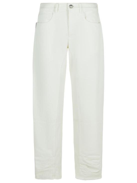 デニム・ジーパン JIL SANDER Women Denim Pants J04KA0115 J46463102 White