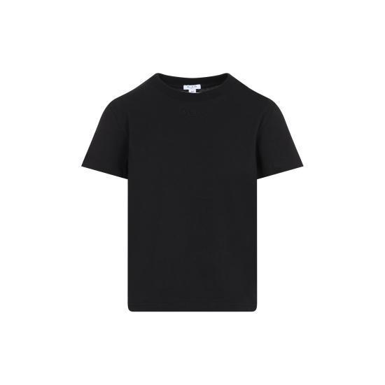 Tシャツ・カットソー ALAIA Women Tops AA9H0431J0105 995 BLACK