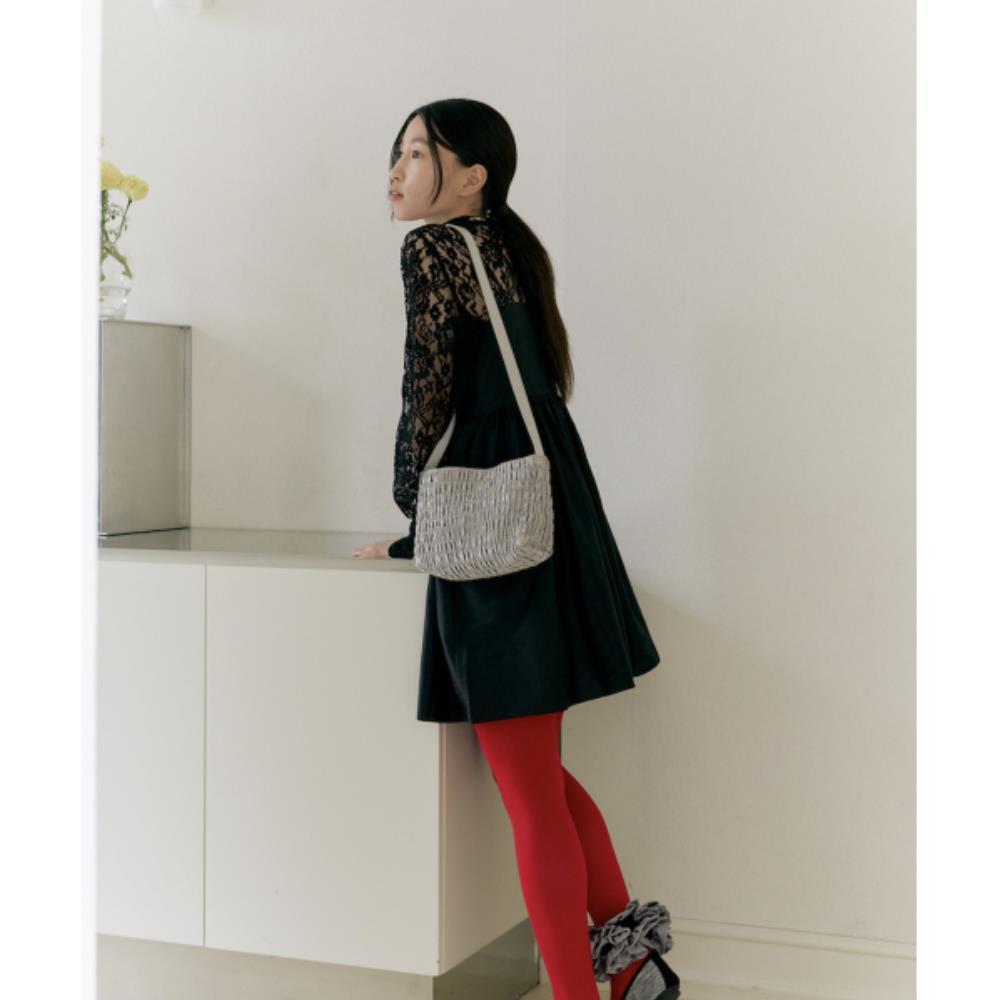 ★hai★ Milliback Ruched Silver MILLIEBR