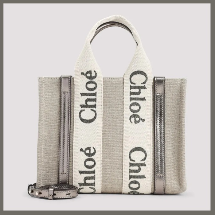 【Chloe】クロエ WOODY トートバッグ（スモール）