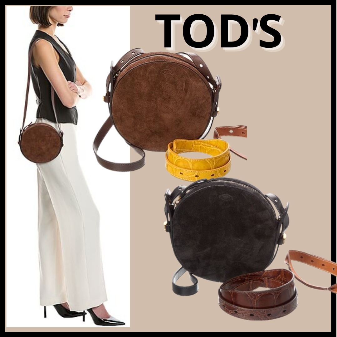 ラスト1点【Tod's】トラコラ ミニ スエード クロスボディ