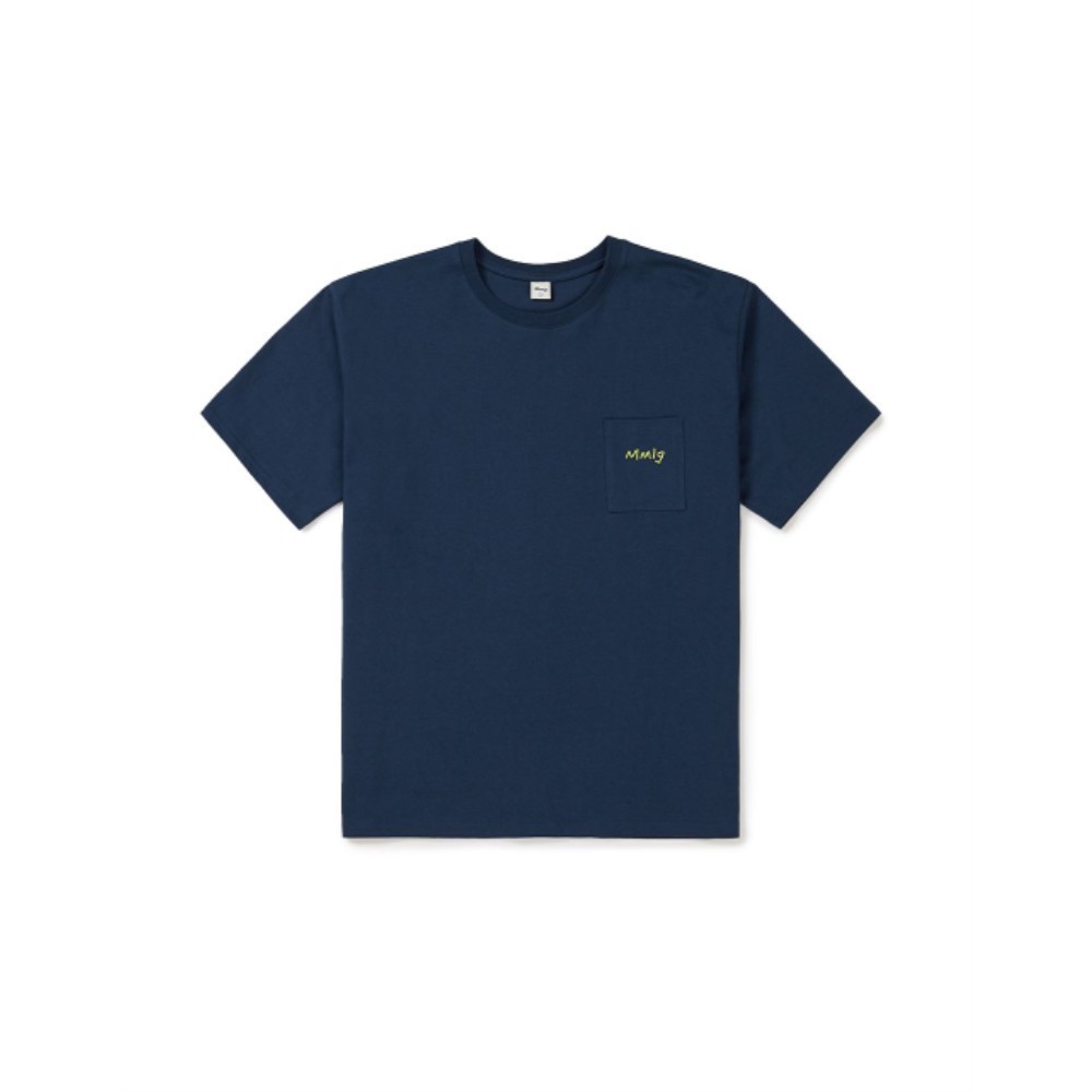 ★87MM★ Mmlg BEAD POCKET HFT BLUE NAVY