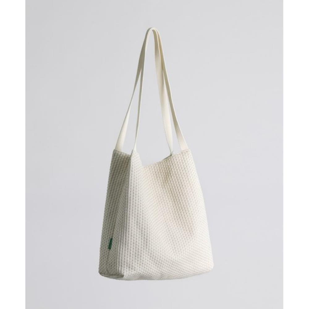 ★TOUT Y EST★ Casually boxy shopper bag 53 ethnic rattan pa