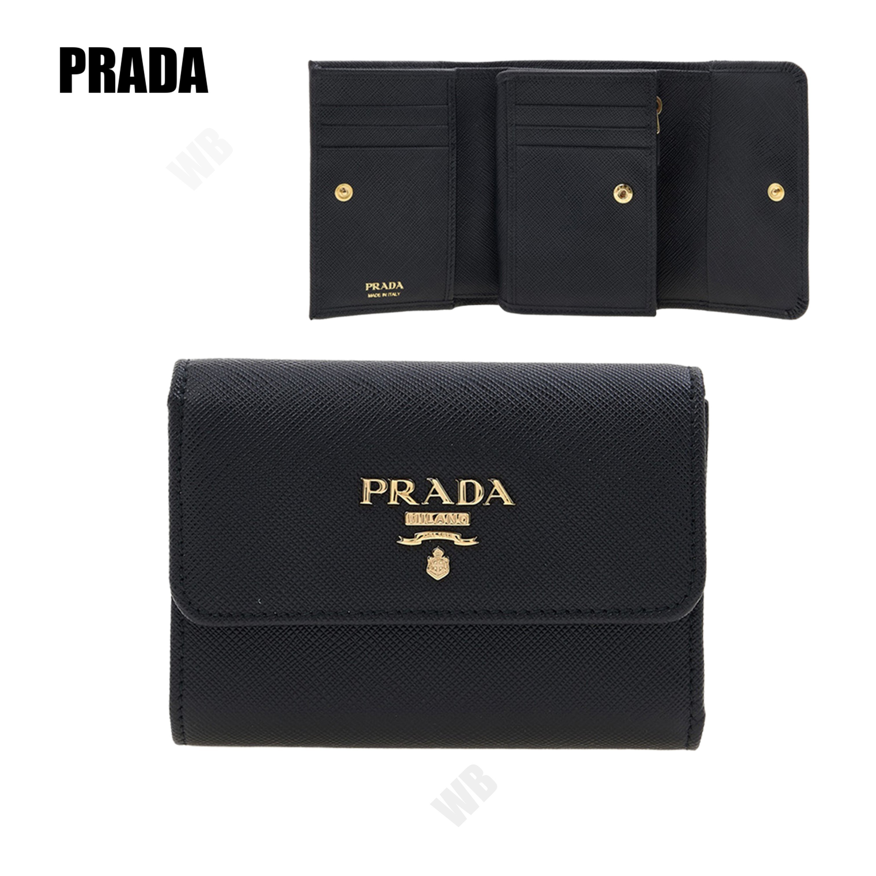 [PRADA] プラダ サフィアーノレザー 財布 ☆送料込☆