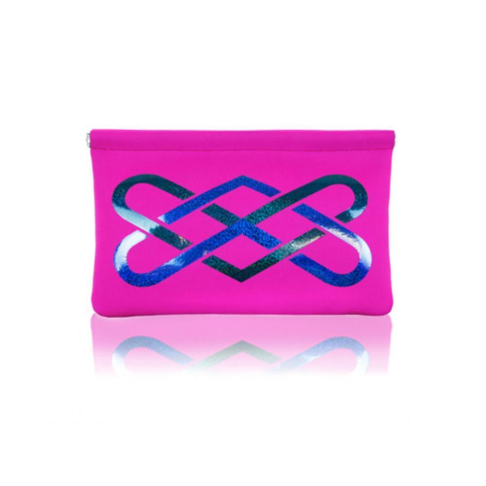 ★TOUT Y EST★ Neo Hologram Logo Clutch D140120-clpk