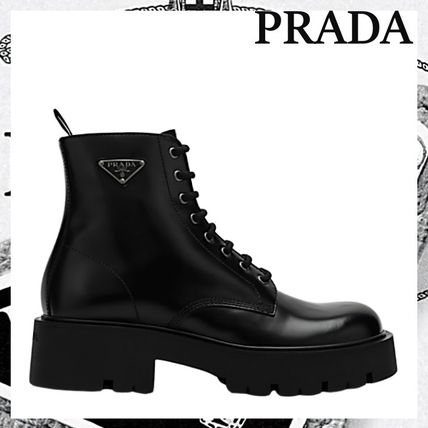 プラダ　メンズ　ブーツ　8ハーフ　26.5〜27.0 28cm PRADA(プラダ) ブーツ(メンズ) - 海外通販のBUYMA