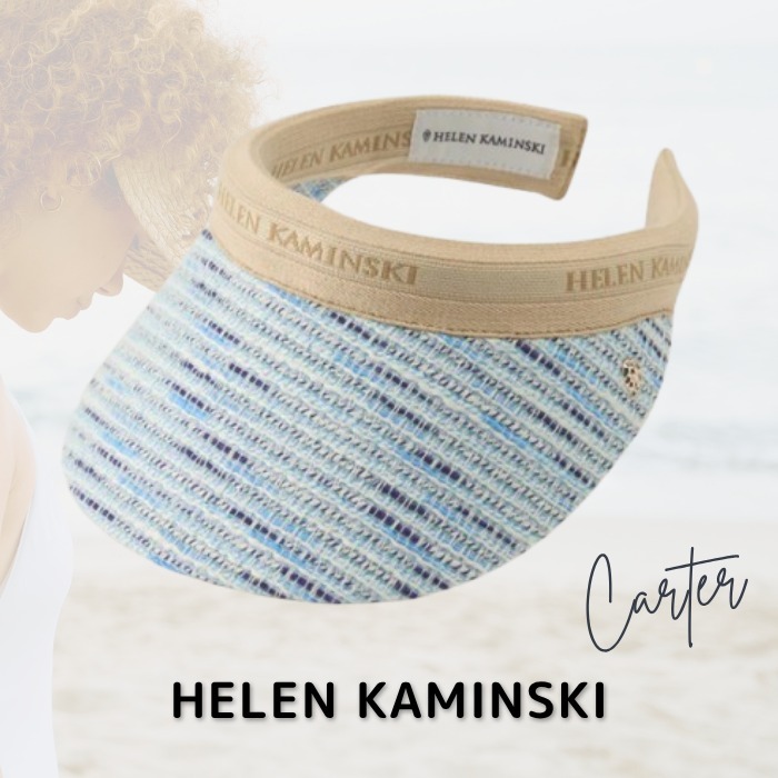 【HELEN KAMINSKI】大人の上質サンバイザー！Carter