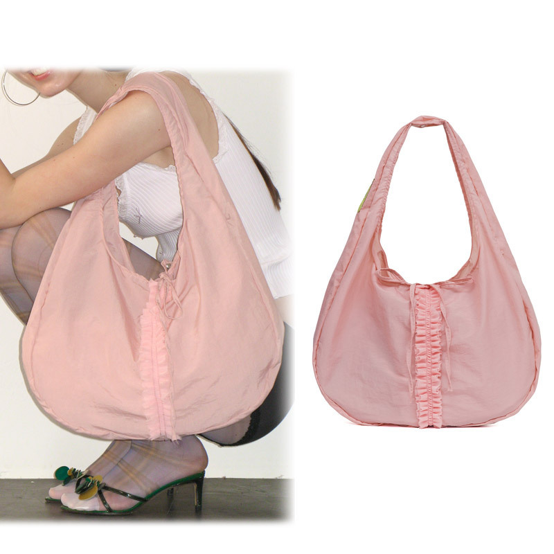 ★YEOMIM★ frill hobo bag (pink)