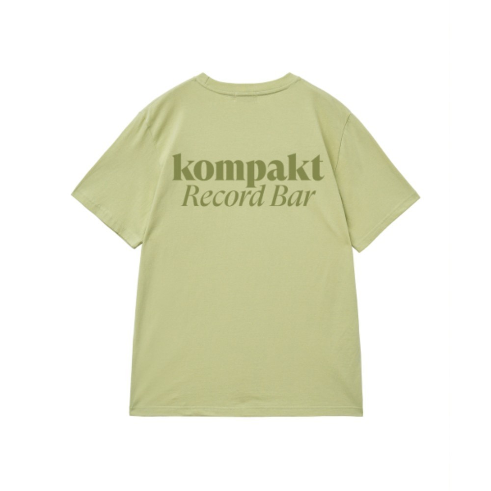 ★COMPAKT RECORD BAR★ KRB Basic New Logo Tshirt Lime