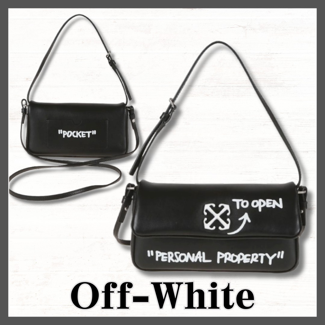 公式完売！関送込【Off-White】Jitney Quote ショルダーバッグ